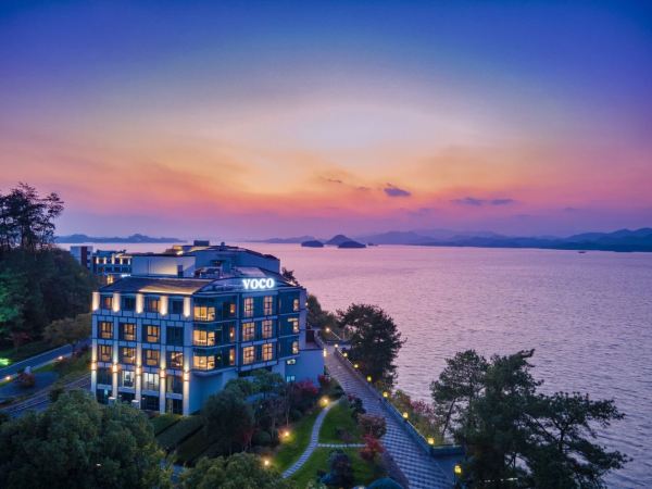 江浙沪周边游刚需享snp洲际集团千岛湖洲际voco皇冠假日酒店3店2晚连