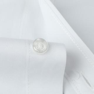 NAUTICA 诺帝卡 Tailored含桑蚕丝男式衬衫正装长袖衬衣