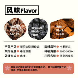 Dream High Coffee 梦想舍 哥伦比亚娜玲珑圣荷西庄园浅烘焙新鲜手冲精品咖啡豆120g
