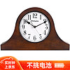 威灵顿 座钟   欧式座钟客厅大号实木台钟创意钟表复古摆件中式时钟 T10407A-数字座钟