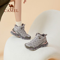 88VIP：CAMEL 骆驼 女士登山鞋防水防滑户外鞋春夏新款男运动徒步鞋子