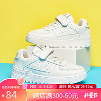 WARRIOR 回力 儿童鞋小白鞋男女童休闲鞋运动跑步鞋 WZ(CL)-0248 白色 38