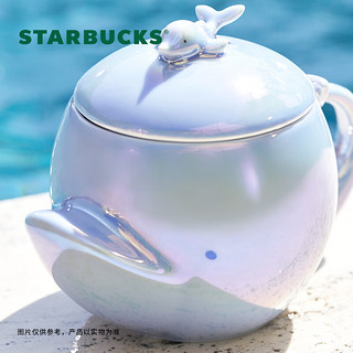 STARBUCKS 星巴克 夏日海边系列海豚造型款马克杯355ml陶瓷杯男女