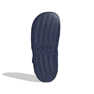 阿迪达斯 （adidas）夏男女童魔术贴沙滩露趾凉鞋 ID2626 蓝色