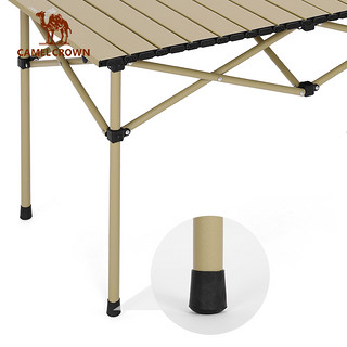 88VIP：CAMEL 骆驼 户外便携式折叠桌铝合金野餐桌子公园家用长桌野炊装备露营烧烤桌