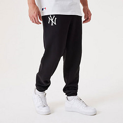NEW ERA 纽亦华 七夕礼物 休闲长裤运动裤男 2023款 MLB系列 黑色 XL