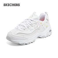 斯凯奇（Skechers）熊猫鞋女士休闲鞋厚底增高老爹鞋运动896155/11977 896155-白色/WHT 35