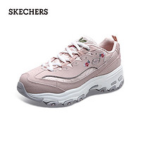 斯凯奇（Skechers）熊猫鞋女士休闲鞋厚底增高老爹鞋运动896155/11977 11977-粉红色/LTPK 35.5