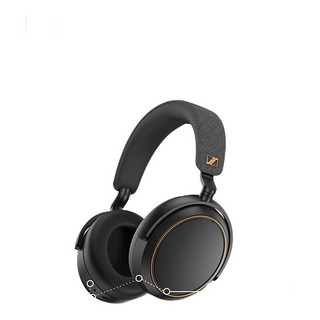 森海塞尔 MOMENTUM 4 大馒头4特别设计版 耳罩式头戴式动圈蓝牙耳机 曜金黑色