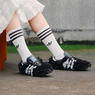 adidas ORIGINALS SAMBA OG CAROLINE联名款 女子运动板鞋 JS2778 黑色/白/树脂黄 37
