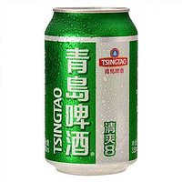 88VIP：青岛啤酒 清爽8度330ml*24罐优选原料 清透麦香