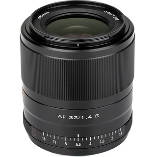 唯卓仕33mm f1.4镜头适用于索尼e卡口微单相机定焦自动对焦大光圈