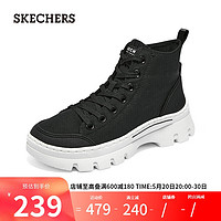 SKECHERS 斯凯奇 马丁靴177260 黑色 38.50