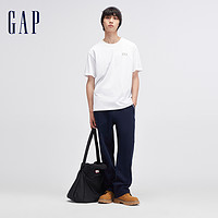 88VIP：Gap 盖璞 男装2024春季美式复古宽松针织卫裤休闲直筒长裤889717