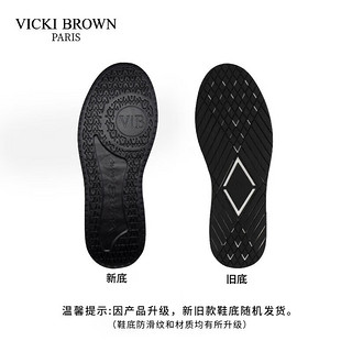 VICKI BROWN法国未毕男鞋男士休闲鞋舒适百搭板鞋时尚鞋子男 白