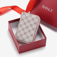 GOLF 高尔夫 礼盒款经典印花卡包女风琴式卡位零钱包多卡位证件包卡包女送女友