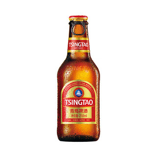 TSINGTAO 青岛啤酒 小棕金11度拉环方便易携带 258mL 12瓶 整箱装