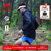 MAMMUT 猛犸象 Masao男士轻量透气DWR防水弹性舒适夹克上衣硬壳外套冲锋衣 黑色 M