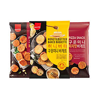 samlip 韩国进口samlip三立披萨味蜂蜜黄油蒜香法式烤面包干零食
