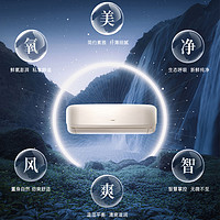 Hisense 海信 专柜同款 海信璀璨新风空调大1匹P冷暖变频挂机KFR-26GW/C310V-X1