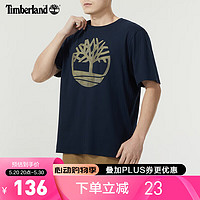 Timberland T恤男24春夏户外商场同款印花休闲透气舒适宽松圆领短袖