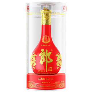 LANGJIU 郎酒 红花郎15 53度 酱香型白酒 500ml *4瓶 组合装