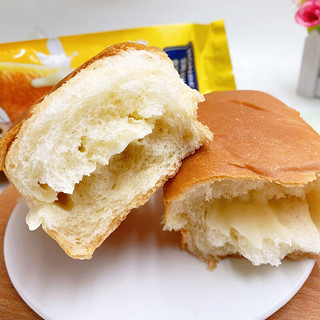 烘焙村鲜面包爆浆流心面包牛奶巧克力味夹心面包营养早餐休闲零食 牛奶味 5包