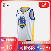 NIKE 耐克 NBA-勇士队库里男子速干背心运动球衣篮球服 勇士队/库里 2XL