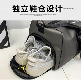朗斐旅行包男大容量背包运动健身手提包短途出差斜挎包行李学生训练包