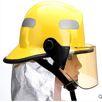 锐军鸿 消防头盔消防帽子02韩式头盔3C认证统型防火头盔 3C认证消防头盔