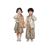 88VIP：yuyingfang 玉婴坊 儿童演出服中国风汉服男童唐装套装宝宝女童古典舞表演服