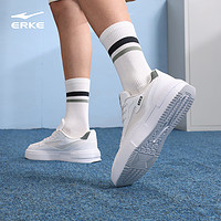 ERKE 鸿星尔克 男鞋板鞋小白鞋惊鸿透气夏季新款透气厚底休闲网面运动鞋