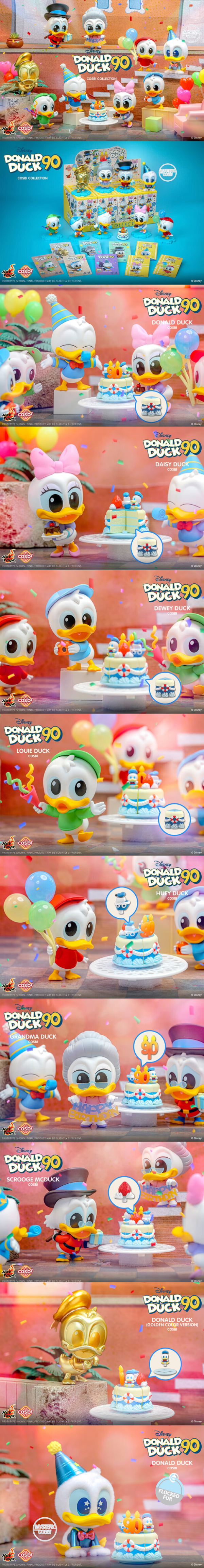 儿童节好礼：Hot Toys 狂热玩具 唐老鸭90周年COSBI盲盒