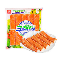 可莱美 韩国可莱美蟹味棒0脂肪蟹肉棒火锅食材寿司即食手撕蟹柳