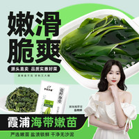 不吃小鱼 霞浦少盐海带苗500g*5包 新鲜嫩苗火锅凉拌菜煮汤食材 源头直发包邮