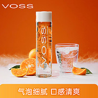 88VIP：VOSS 芙丝 挪威原装进口芙丝VOSS柑橘柠檬草苏打水饮料含气型无糖375ml*12瓶