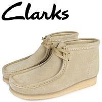 88VIP：Clarks 其乐 WALLABEE 靴子米色 26155516