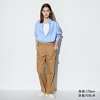 UNIQLO 优衣库 女装休闲工装长裤466425