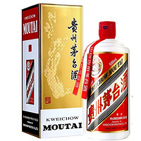 MOUTAI 茅台 贵州茅台酒 飞天茅台53度500ml酱香型白酒单瓶装