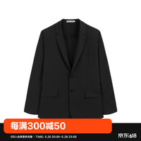 太平鸟【商城同款】太平鸟男装 秋季西装便服时尚西服B1BBC1402 黑色 XXXL