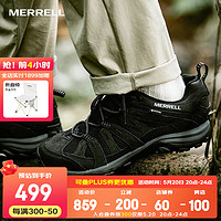 MERRELL 迈乐 男女款户外登山徒步鞋减震ALVERSTONE 2GTX防水防滑耐磨透气徒步 J036899黑色（男款） 42