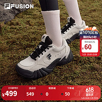 FILA FUSION 斐乐潮牌女鞋TRIBE复古潮鞋2024春季休闲鞋老爹鞋