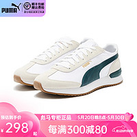 PUMA 彪马 男鞋女鞋2024新款情侣运动鞋复古拼接休闲鞋 399250 白-松木绿 392901-07 夏季款 41 (鞋内长265mm)