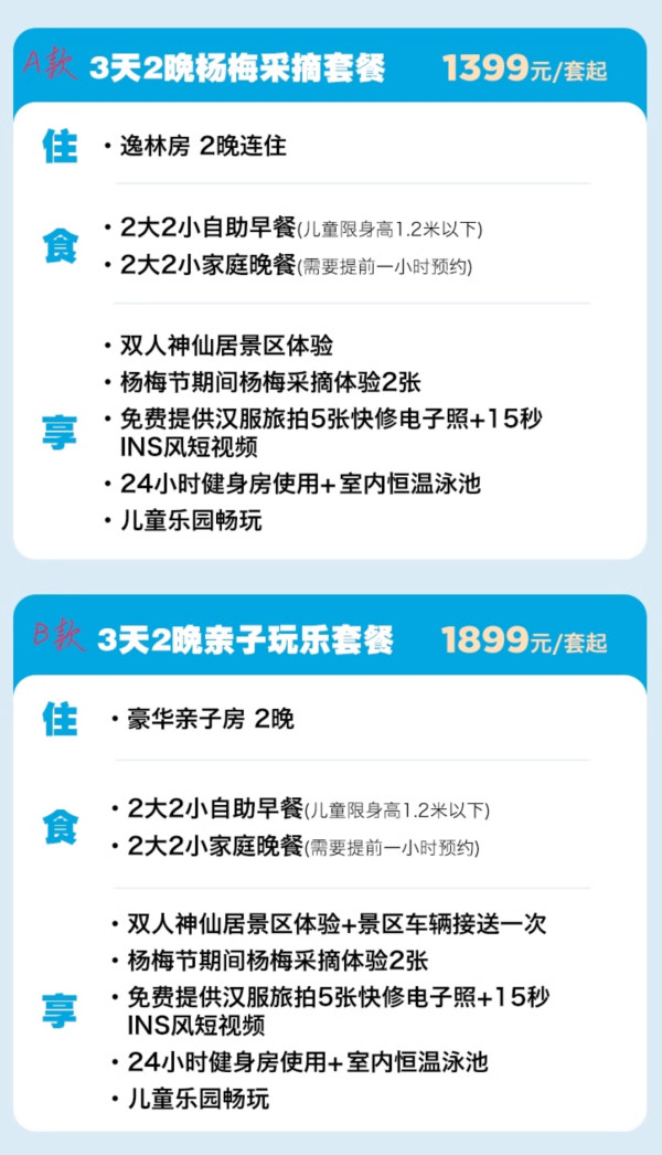 飞猪618 希尔顿一住升金套餐 销量排行榜TOP9 