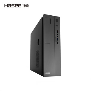 神舟（HASEE）新瑞X05商用台式电脑办公主机(酷睿十三代i5-13400 16G 1TBSSD win11键鼠)+27显示器 主机+27显示器