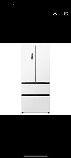 Ronshen 容声 冰箱509升法式多门四开门家用超薄嵌入式电冰箱 BCD-509WD18MP 白色