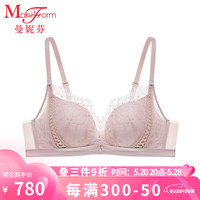 曼妮芬女士无钢圈舒适聚拢内衣性感刺绣文胸软支撑胸罩 20812352