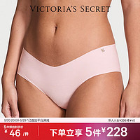维多利亚的秘密性感柔软无痕低腰全包臀内裤女 3MQ4粉色 11245254 M