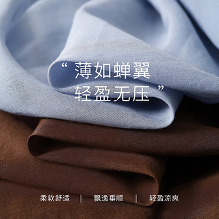 娅丽达果冻系列薄款衬衫外套女2024夏季短款上衣小个子衬衣 蓝色（B0) S