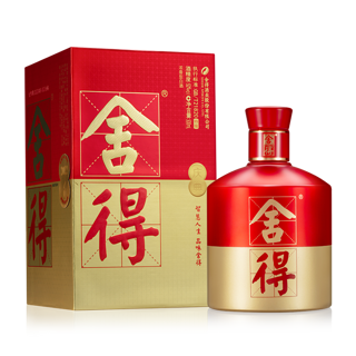 品味舍得 庆典装 50%vol 浓香型白酒 500ml 单瓶装